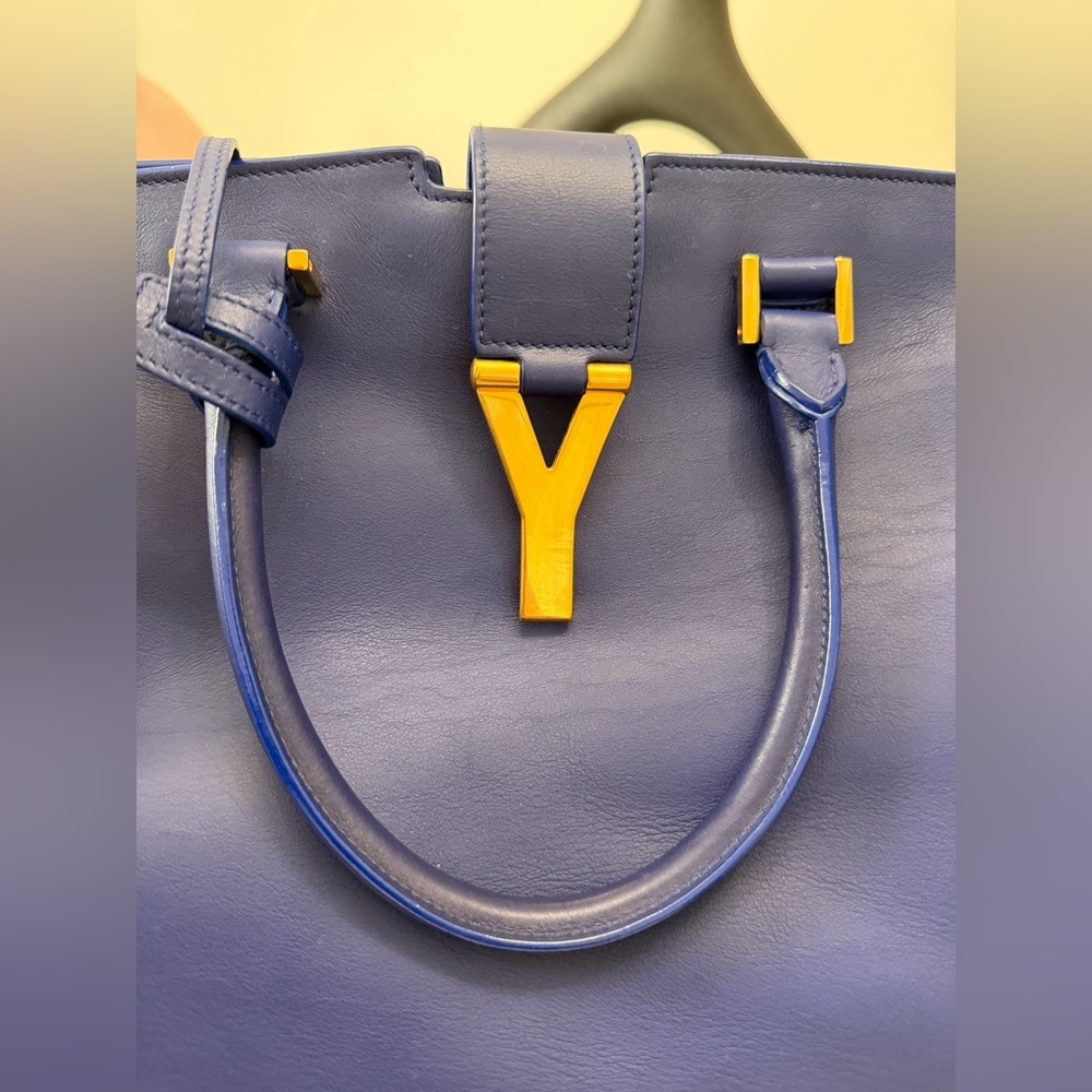 SAINT LAURENT CHYC Cabas Y Logo HANDBAG by I - Picture 7 of 12
